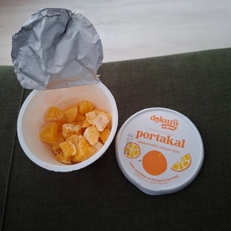 Dokuru Original Portakal Ürünün Şiddetli Acı Tadından İade Talebi