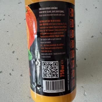 Exotic Portakal Suyu Bozulmuş, Çocuğum Öksürük Yaşadı