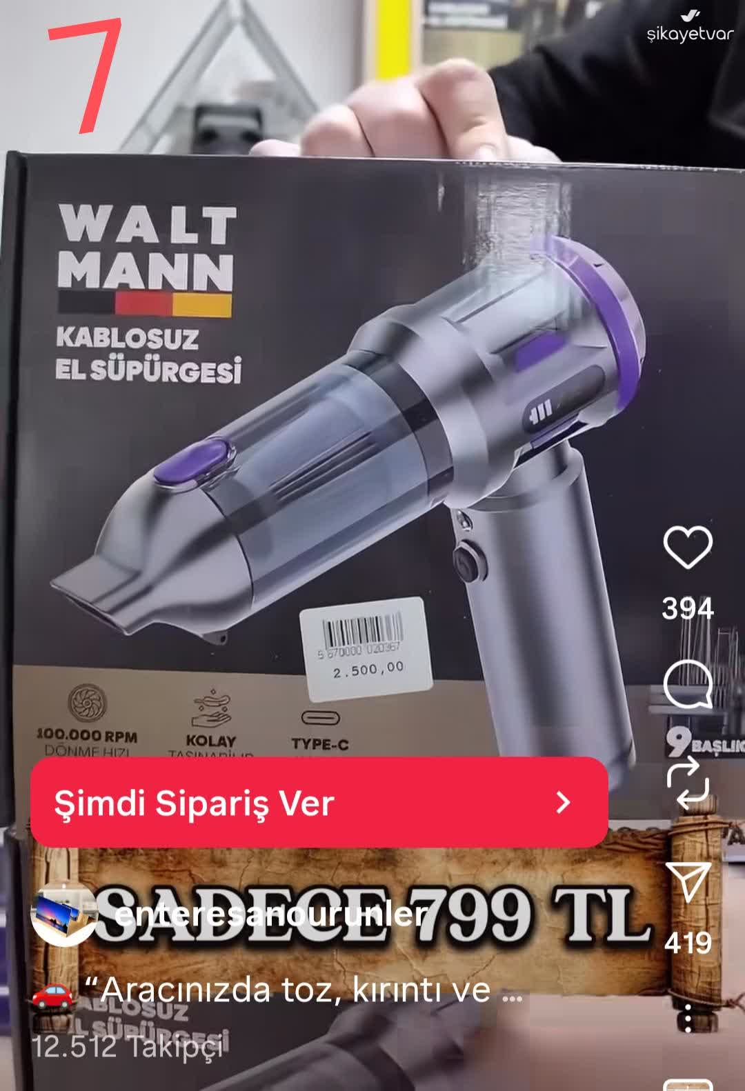 Fest Danışmanlık ve Depolama Yanlış Ürün Gönderildiği İçin Hızlı