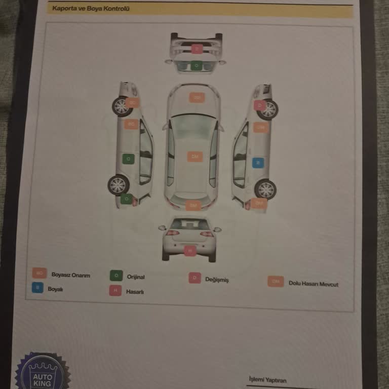 Araç Ekspertiz Raporunda Yanlış 'Boyalı' Kaydı