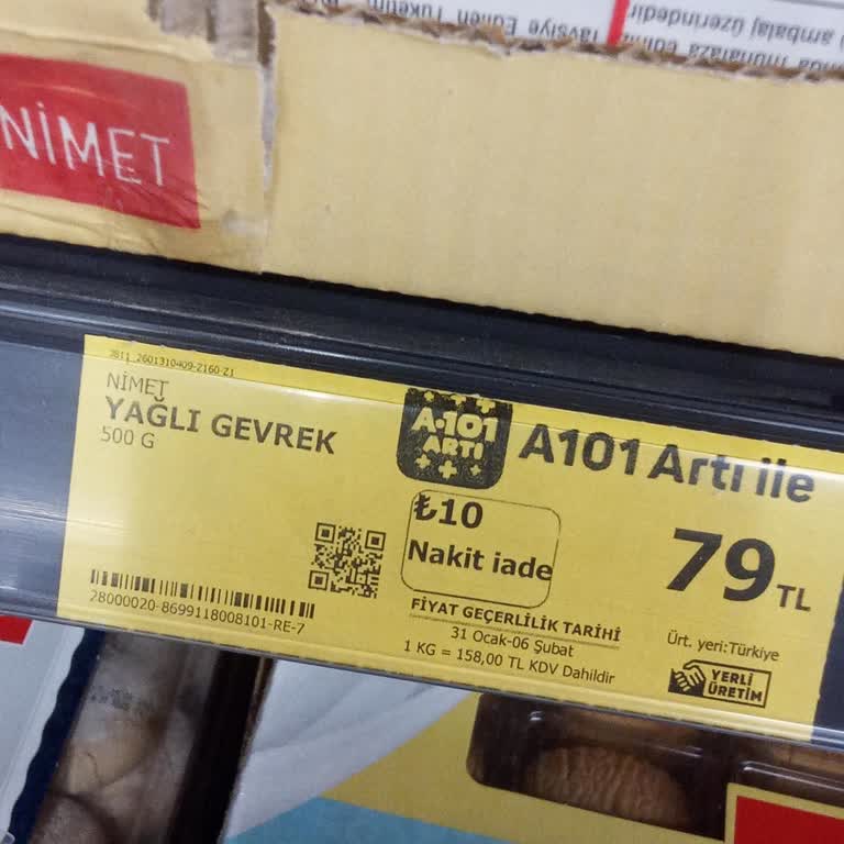 Malatya A101 Şubesinde Eski Kampanya Etiketleri Nedeniyle A101 Artı Ödememi Almadım