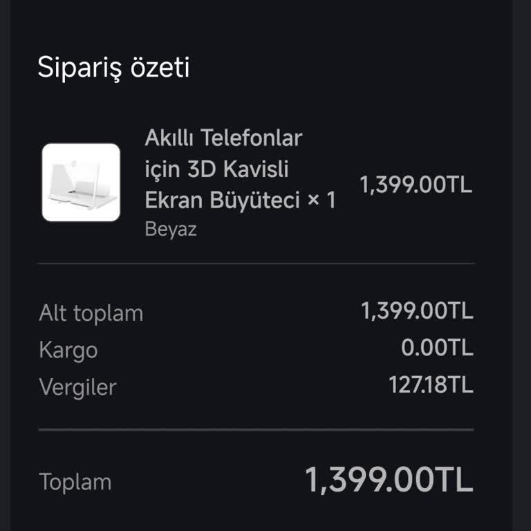 Alvora’dan Aldığım Ekran Büyüteci Tanıtımla Uyuşmuyor Ve Müşteri Hizmetleri Cevapsız