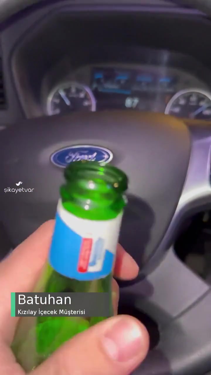 Kızılay Maden Suyundan Cam Şişe Çıktı! videonun kapak resmi