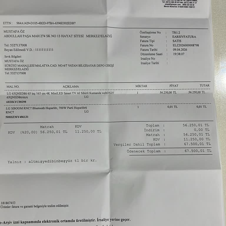 Teslim Öncesi Fiyat İndirimi Ve İade Talebi