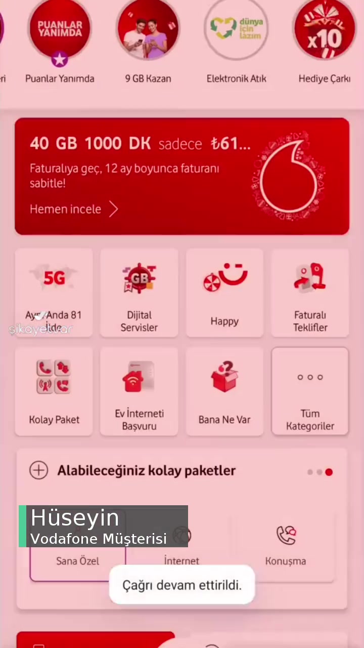 Vodafone Paramı Aldılar! videonun kapak resmi