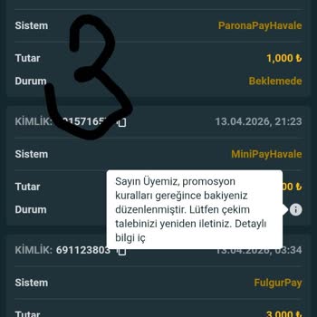 Betorbet Yanıltıcı Bonus Şartları Nedeniyle 2.000 TL Bakiyem Silindi, Geri İadesi Gerekiyor