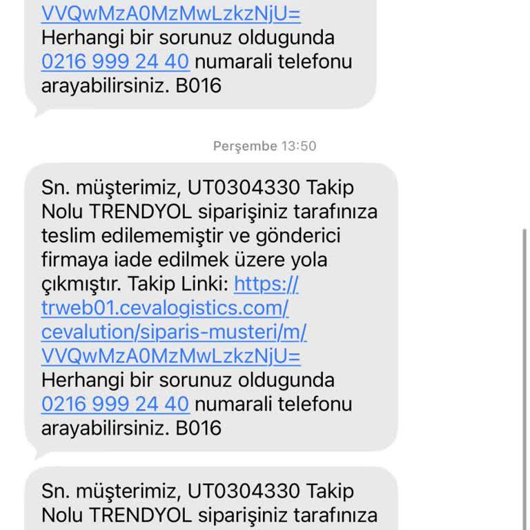 Ceva Kargo’nun İade Sürecinde Gecikme Ve Trendyol’da 11.699 TL Para İadesi Sorunu