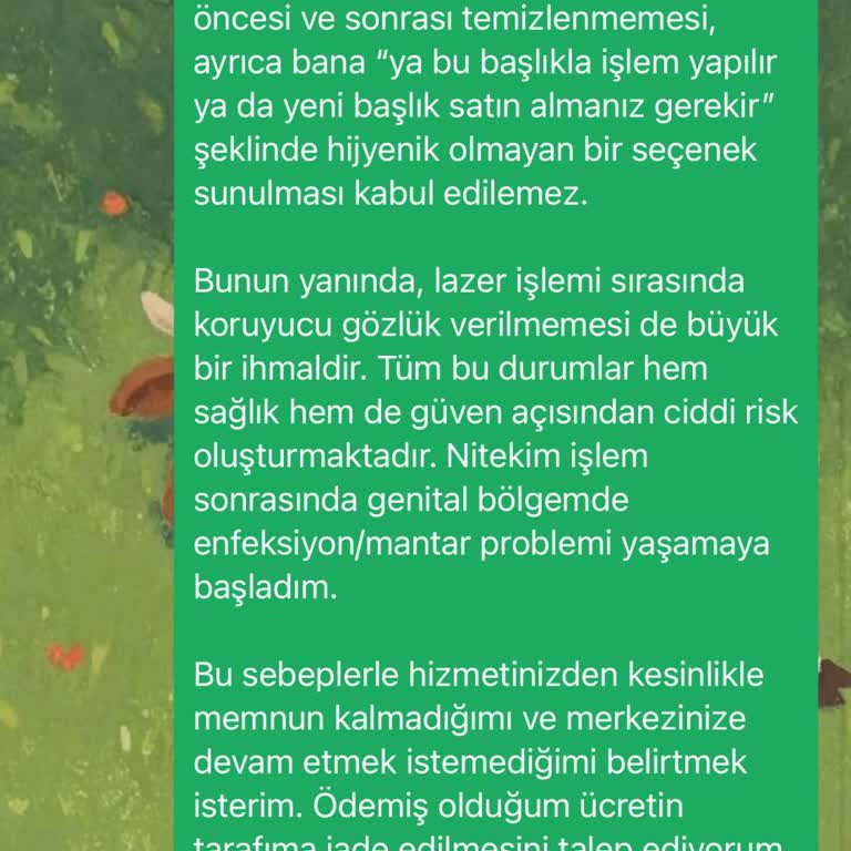 Zorunlu 750 TL Başlık Ücreti Ve Yırtık Örtülerle Hijyen İhmaline Şikayet