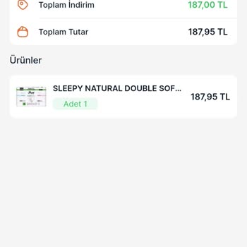 Sleepy 6 Numaralı Bebek Bezi Sızdırıyor Ve 640 TL İade Talebi