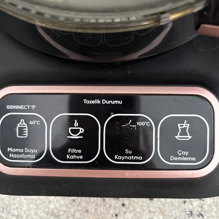 Karaca 4N1 Çaydanlıkta Dokunmatik Panel Silinmesi Ve Demleme Sorunu