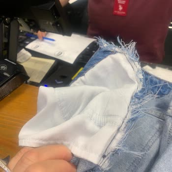 Pantolon Dikiş Hatası Kullanıcı Hatası Olarak Reddedildi, Ücretsiz Değişim İstiyorum