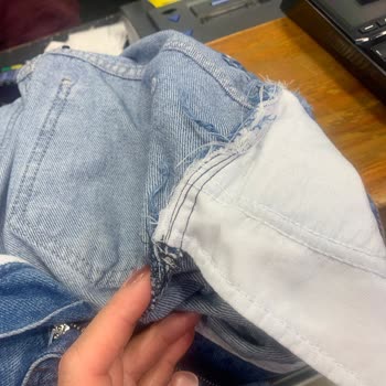 Pantolon Dikiş Hatası Kullanıcı Hatası Olarak Reddedildi, Ücretsiz Değişim İstiyorum