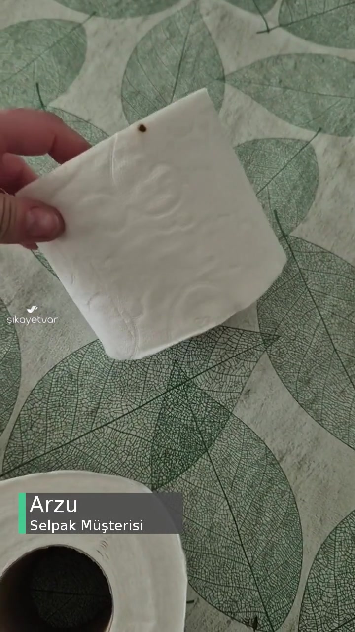 Sigara Yanıkları Olan Selpak Tuvalet Kağıdı videonun kapak resmi