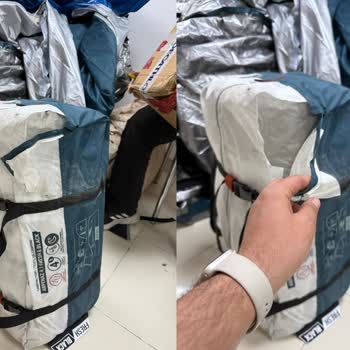 DHL Taşıma Sırasında Sıfır Çadırın Ağır Hasarı Ve Yetersiz Tazmin Teklifi