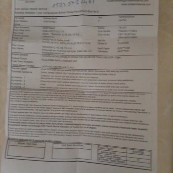 Katlanabilir Ekran Sorunu İçin Garanti Dışı Göstermeye Karşı İtiraz Ve Geri Ödeme Talebi