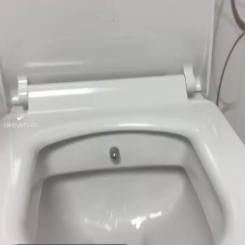 Kale Klozet Kapağı Yavaş Değil Hızlı Kapanıyor