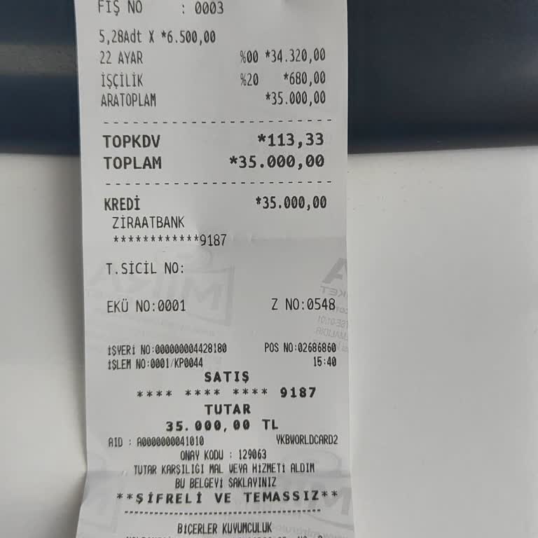 Biçerler Kuyumculuk Yeni Diye Aldığım Bir Ürünün Bu Şekilde Çizik İçinde Olması