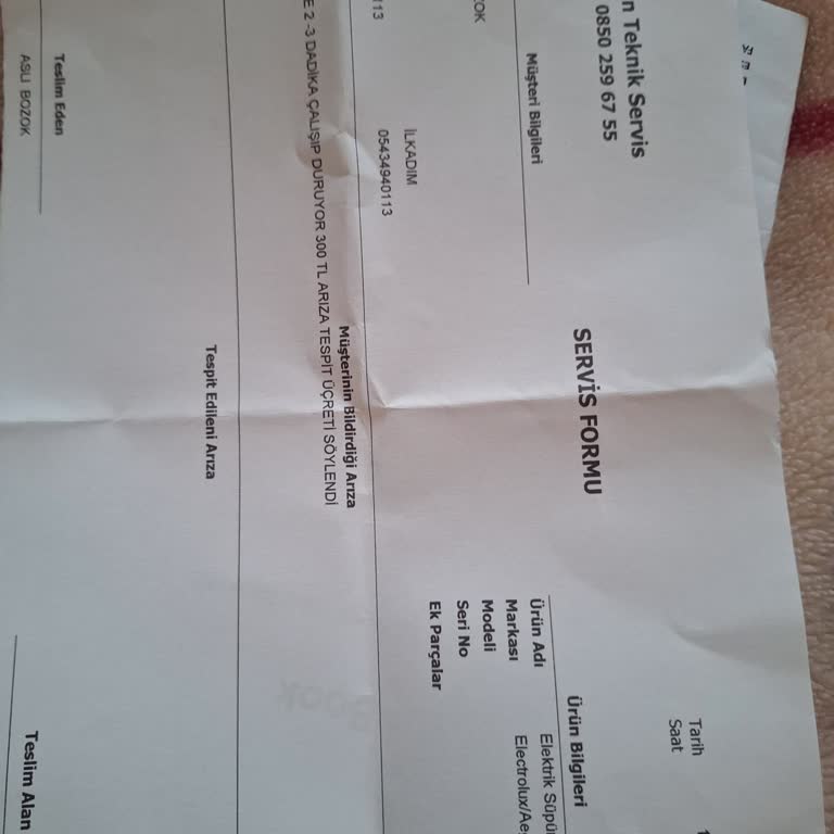 Electrolux Pure C9 Süpürge İki Üç Saniyede Kapanıyor Ve Ücretsiz Onarım Talebi