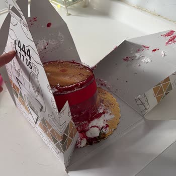 Ters Kutulu Bozuk Pasta Ve Kaba Müşteri Temsilcisi