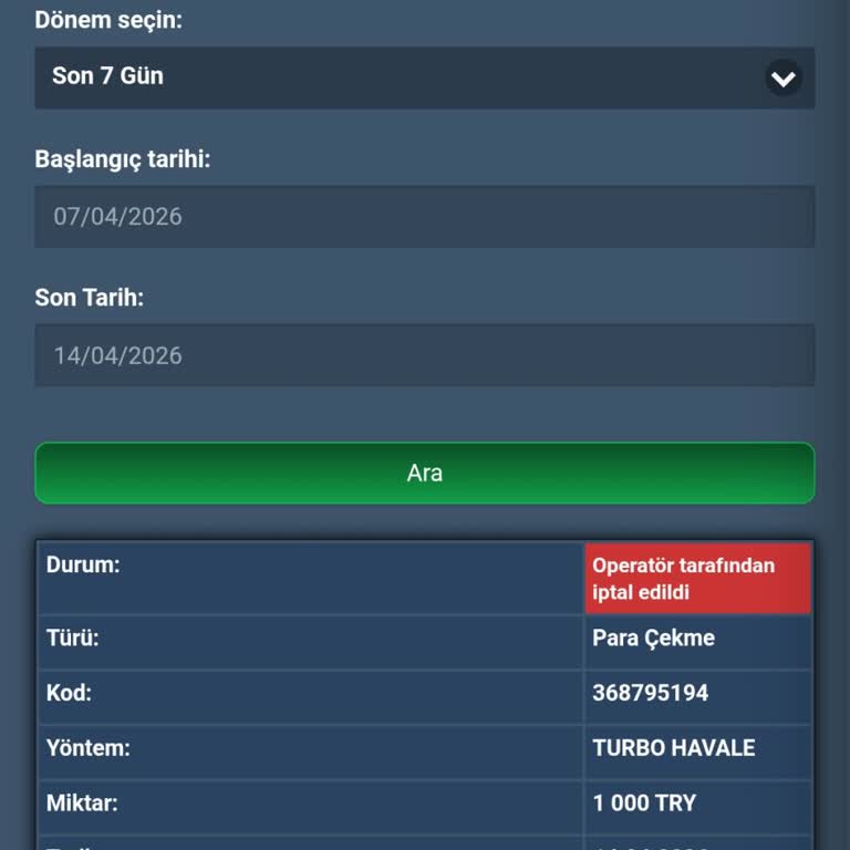 Betwoon Ödeme İptalleri ve Bot Yanıtlarıyla Mağduriyet