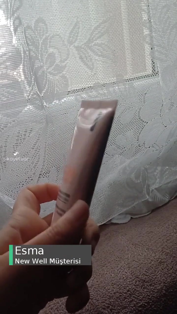 New Well Doğal Işıltılı Krem Aydınlatıcının Yarısı Boş Geldi videonun kapak resmi