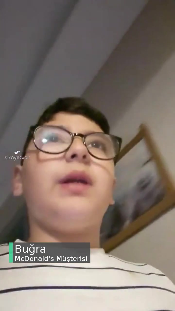 McDonald's Ürünün Gönderilmesini Talep Ediyorum! videonun kapak resmi