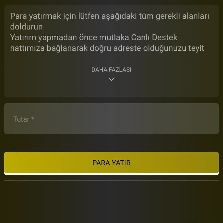 Müşteri Desteği Tarafından Ek 10.000 TL Yatırımı Zorunlu Kılındı Ve Bakiye Bloke Edildi