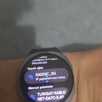 Galaxy Watch 8 Wi-Fi Bağlantı Hatası Devam Ediyor, Değişim İstiyorum
