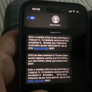 İzinsiz Kredi Kartı İşlemi İçin Acil İptal Ve Soruşturma Talebi