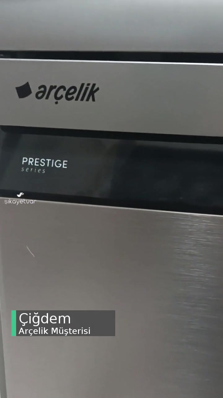 Arçelik Prestij Bulaşık Makinesi Sıkıntısı videonun kapak resmi
