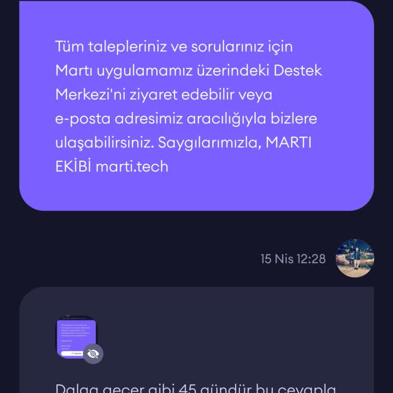 Martı Tag Ücretlendirme Sorunu Ve Müşteri Hizmetleri İletişimsizliği