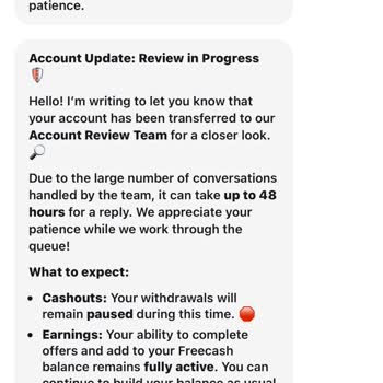 Freecash.com Restricted My Withdrawal Access For Absolutely No Reason