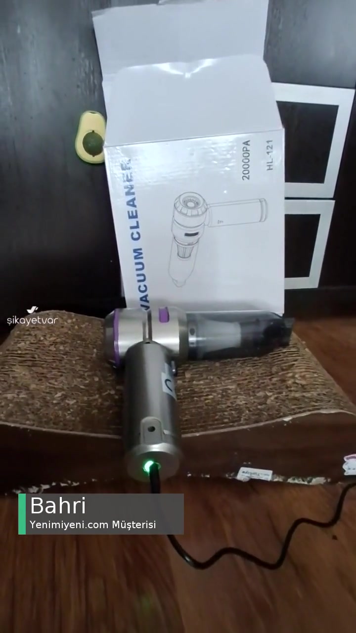 Yenimiyeni.com Vacuum Cleaner20000PA Hl-121 Arızalı! videonun kapak resmi