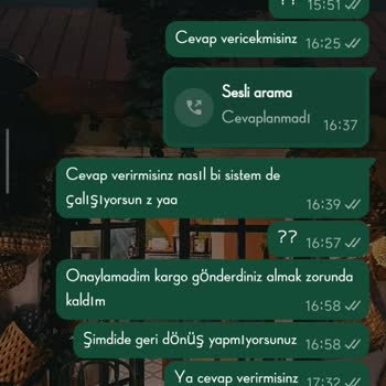 Onaysız Sipariş Kargoya Verildi Zorunlu Ödeme Ve İade Talebi