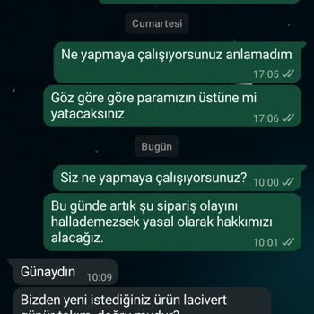 İade Edilen Paranın Geri Ödenmemesi Ve Zorunlu Değişim Talebi