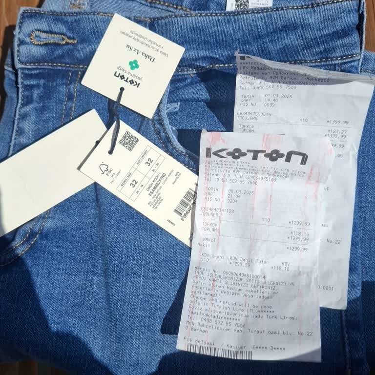 Koton Mağazası Değişim Talebimi Haksız Şekilde Reddetti