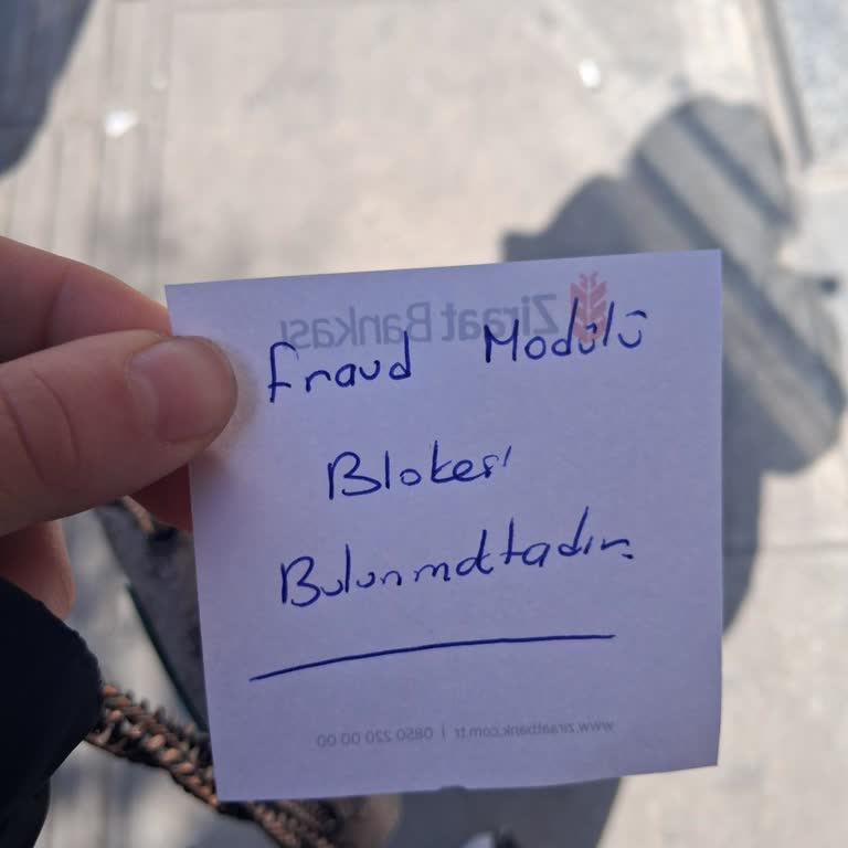 Ziraat Bankası Mobil Uygulamasına Nedensiz Fraud Blokesi Ve Müşteri Hizmeti Erişimsizliği