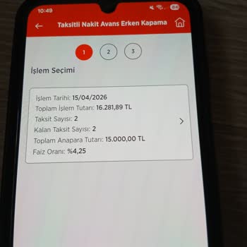 Ödeme Limitime Yansımıyor Ve Taksitli Nakit Avans Kapanmıyor