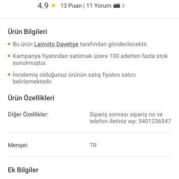 Satıcının Trendyol Dışı 1000 TL Ek Ücret Talebi Mağduriyet Yaratabilir