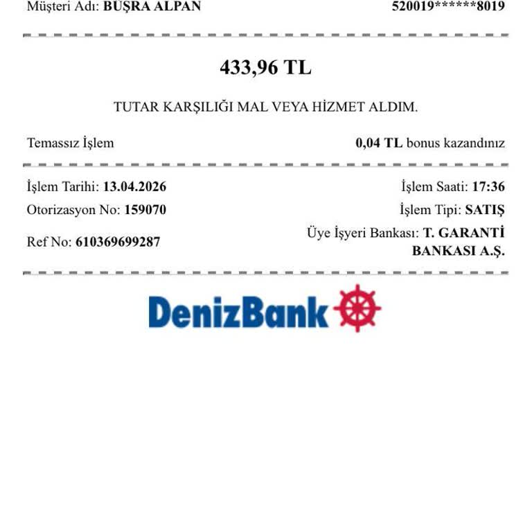 POS Hatası Ve Kasiyer Yanlış Bilgisi Sonucu Çifte Ödeme