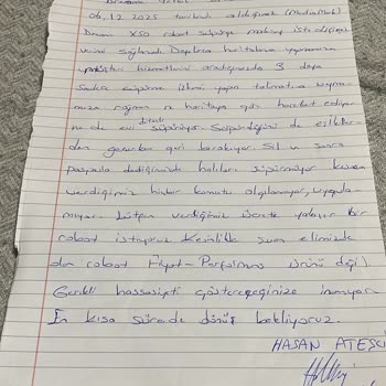 Dreame Robot Süpürge Arızası Ve Haksız Garanti Dışı Tutumu