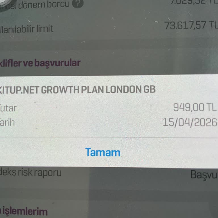 Ücretini Ödedim Giriş Yapamıyorum Ve İade İstiyorum