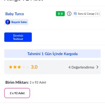 Pazarama Yanlış Ürün Gönderimi, Eksik Külot Bez Ve Aşırı Fiyat!