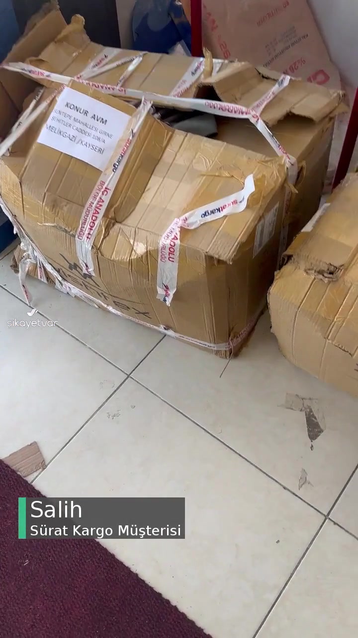 Sürat Kargo Kolimi Teslim Etmiyorlar videonun kapak resmi