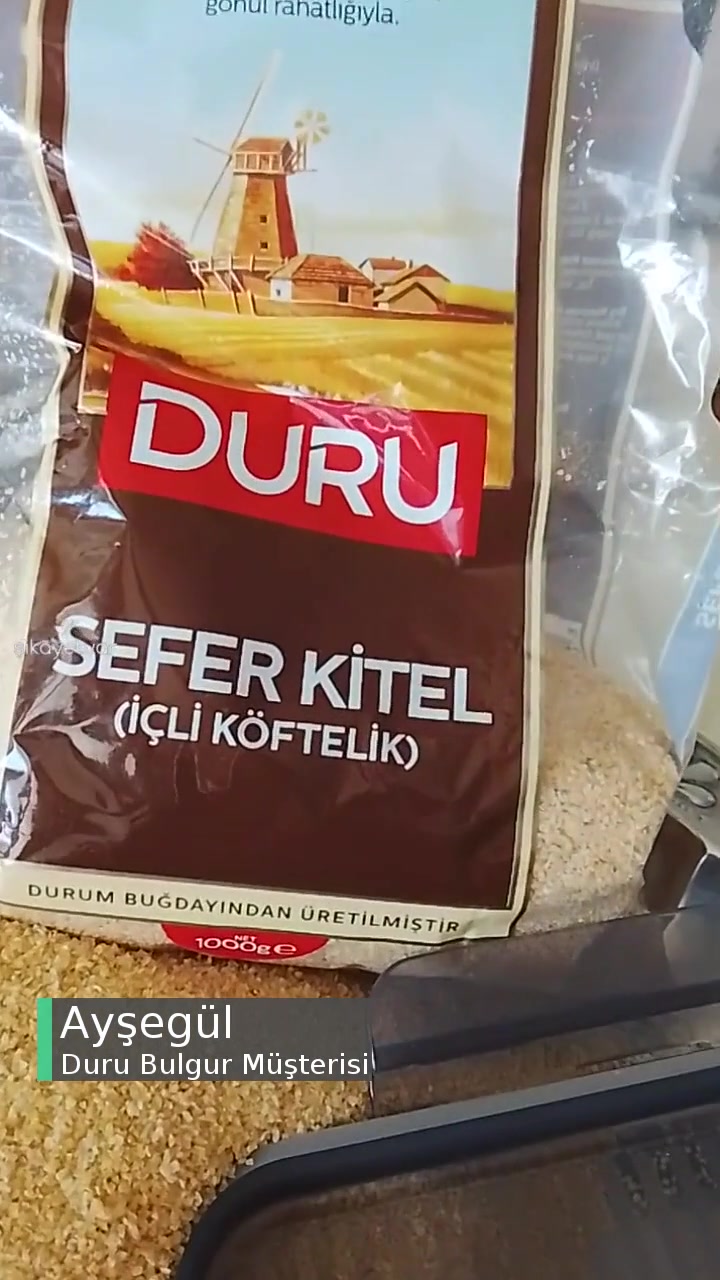Duru Bulgur Diş Kıracak Taşlar! videonun kapak resmi