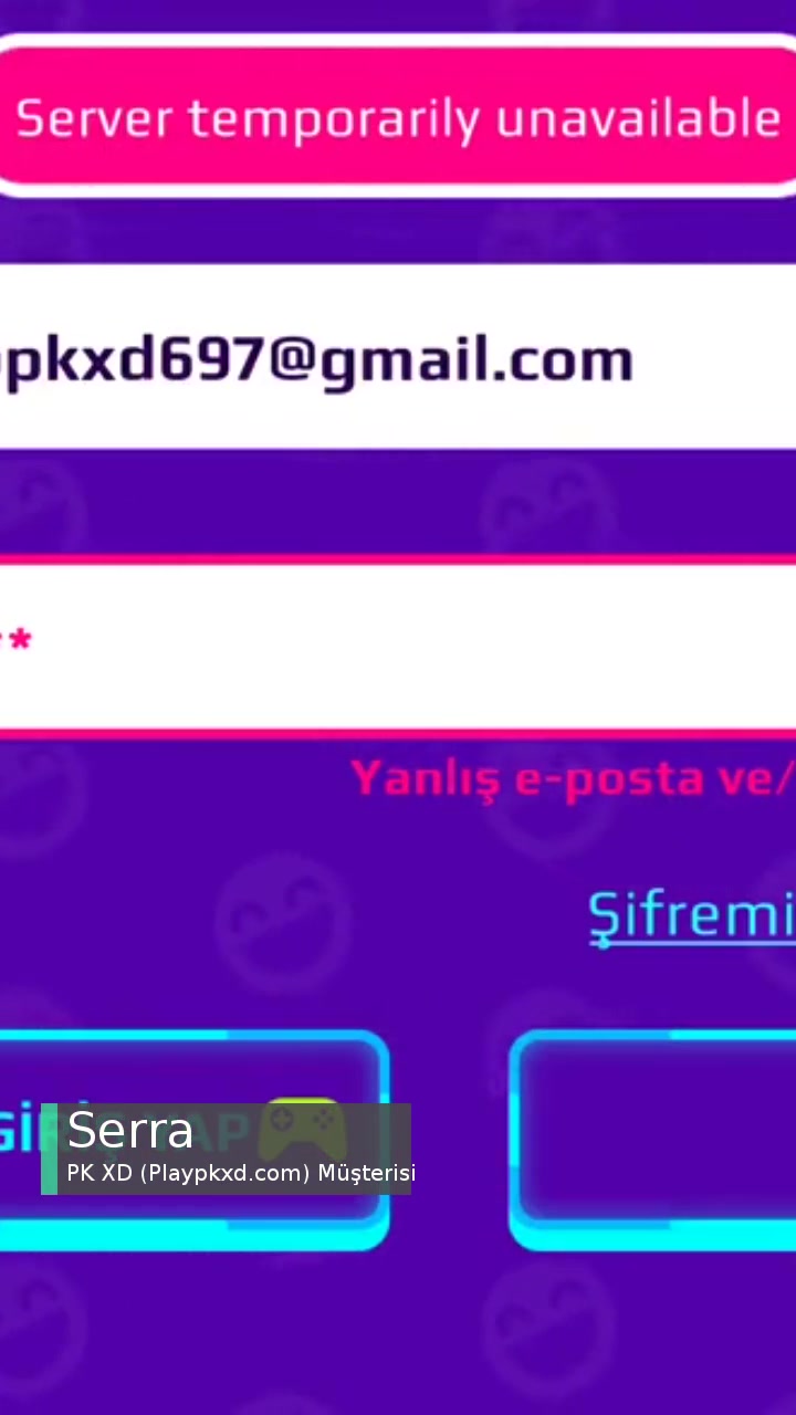 PK Xd (Playpkxd.com) Hesaba Girilmiyor videonun kapak resmi
