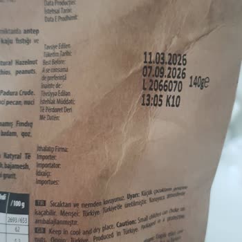 Küflü Çiğ Fındık Parçası Çocuğumu Endişelendirdi Ve Açıklama Talep Ediyorum