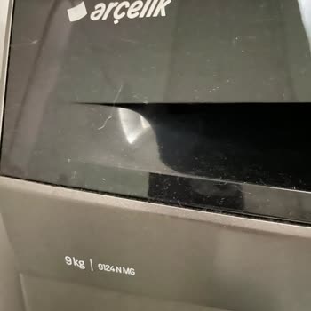 Arçelik 9124 NMG Çamaşır Makinesinde Çizilen Çamaşırlar Ve Yetersiz Sıkma