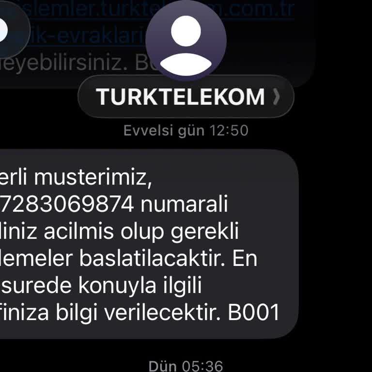 Faturasızdan Faturalıya Geçiş Talebine Cevap Gelmemesi Ve İletişimsizlik