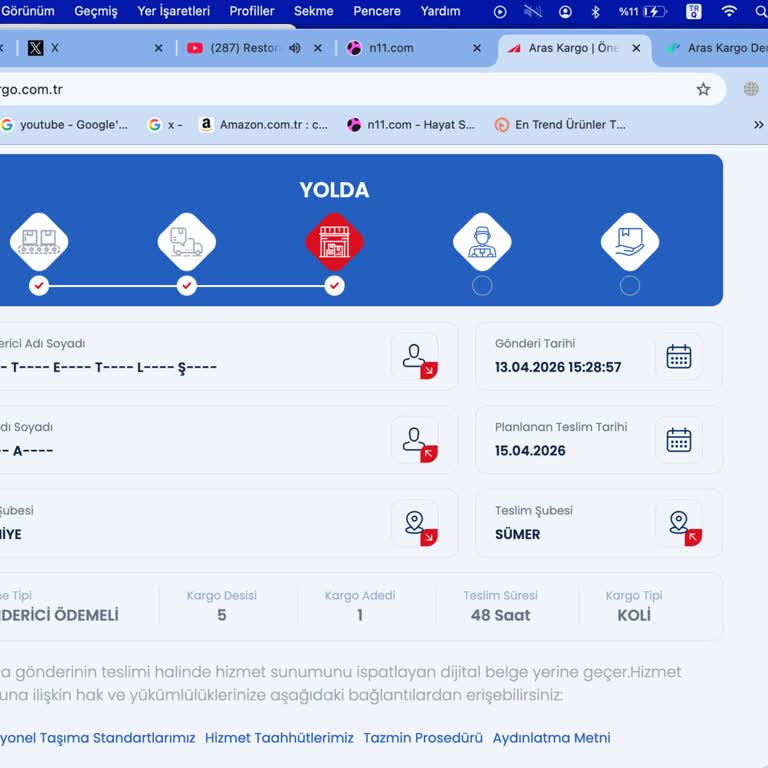 Aras Kargo Denizli Sümer Şubesinde Teslim Edilmeyen Kargo Ve Müşteri Hizmetleri İlgisizliği
